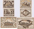 Deutschland-Altdeutschland 10, 25 und 50 Pfennig Notgeld De 3 Scheine 10, 25 und 50 Pfennig der Stadt Hagenow -