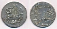 Türkei Piaster Abdul Hamid I. Abdülhamid Osmanli Imparatorlugu Konstantinopel 1187 AH Jahr 3 -