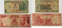 Indien 5 Rupees, 20 Rupees -
