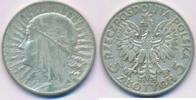 Polen 5 Zloty Zlotych Königin Jadwiga -