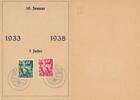 Deutschland Drittes Reich, Deutsches Reich AK Propaganda Ansichtskarte 30. Januar, 1933-1938, Jahre, Berlin -