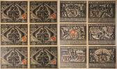 Deutschland, Deutsches Reich 2x50, 1x75, 1x100, 2x150 Pfennig Notgeld, Notgeldschein, Stadt Osterfeld, Westfalen 6 Notgeldcheine -
