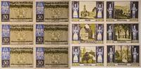 Deutschland, Deutsches Reich 6 verschiedene 50 Pfennig Notgeld, Notgeldschein, Stadt Schneeberg, 6 Scheine -