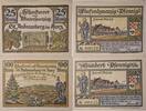 Deutschland, Deutsches Reich 25,100 Pfennig Seriennotgeld, Notgeldschein, St. Andreasberg, 2 Scheine -