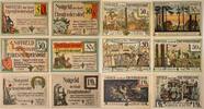 Deutschland, Deutsches Reich 4x 50 Pfennig, 2x 1 Mark Notgeld der Stadt Ehrenfriedersdorf, 6 Scheine -