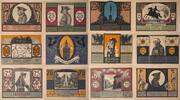 Deutschland, Deutsches Reich 2x 25 Pfennig, 2x 50 Pfennig, 2x 75 Pfennig Notgeld, Notgeldschein, Striegau in Schlesien, 6 Scheine -