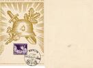 Deutschland Drittes Reich, Deutsches Reich AK Postkarte Ansichtskarte Tag der Briefmarke 1942 Ersttag Berlin -