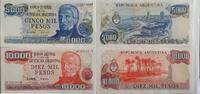 Argentinien 5000, 10000 Pesos Banknote 2 Stück -
