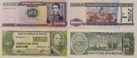 Bolivien 10000, 50000 Bolivianos Banknote 2 Stück -