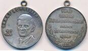 Deutschland DDR Medaille 900er Silber Ernst Schneller , GST , 1890-1944 -