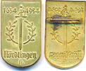 Deutschland Deutsches Reich Abzeichen Nördlingen-Stadt FG, 1634-1934, Bayern -