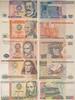 Peru 10,50,100,500,1000 Intis Banknoten 5 Stück Lot, Banco Central de Reserva del Peru -