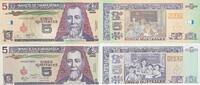 Guatemala 5 Quetzal Banknote -