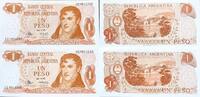 Argentinien 1 Peso Banknote -