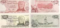Argentinien 100, 500 Pesos Banknote -