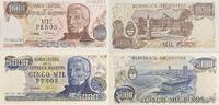 Argentinien 1000, 5000 Pesos Banknote -