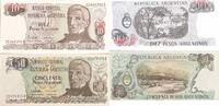 Argentinien 10, 50 Pesos Banknote -