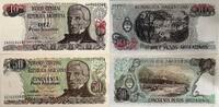 Argentinien 10, 50 Pesos Banknote -