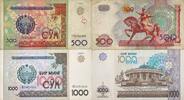 Usbekistan 500,1000 Sum Banknoten 2 Stück Lot -