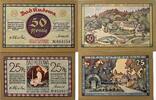 Deutschland, Deutsches Reich 25,50 Pfennig 2 x Notgeldschein, Stadt Bad Kudowa -