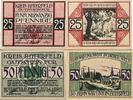 Deutschland, Deutsches Reich 25,50 Pfennig 2 x Notgeldschein, Stadt Bitterfeld -