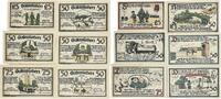 Deutschland, Deutsches Reich 25, 4 x 50, 75 Pfennig 6 x Notgeldschein, Stadt Gatersleben -