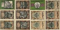 Deutschland, Deutsches Reich 25, 50, 2 x 75, 2 x 100 Pfennig 6 x Notgeldschein, Stadt Celle, Niedersachsen -