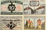 Deutschland, Deutsches Reich 10,25 Pfennig 2 x Notgeldschein, Gräfenhainichen, Sachsen -