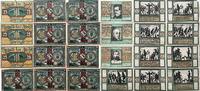 Deutschland, Deutsches Reich 3 x 25, 9 x 50 Pfennig 12 x Notgeldschein, Notgeld der Stadt Zörbig, Sachsen-Anhalt -