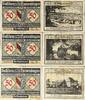 Deutschland, Deutsches Reich 3 x 50 Pfennig 3 x Notgeldschein, Gutschein der Gemeinde Emmendingen, Baden-Württemberg -
