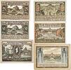 Deutschland, Deutsches Reich 1 Mark, 25,50 Pfennig 3 x Notgeldschein, Notgeld der Stadt Bad Oeynhausen, Nordrhein Westfalen -