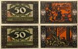 Deutschland, Deutsches Reich 2 x 50 Pfennig 2 x Notgeldschein, Stadt Köln, Nordrhein-Westfalen -