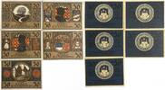 Deutschland, Deutsches Reich 5 x 50 Pfennig 5 x Notgeldschein, Stadt Ettenheim, Baden-Württemberg -