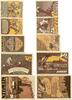 Deutschland, Deutsches Reich 1 x 10, 2 x 25, 2 x 50 Pfennig 5 x Notgeldschein, Reutergeld, Röbel, Neukalen, Mecklenburg -