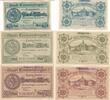 Deutsches Reich Deutschland 5, 10, 20 Mark Großgeldschein, Inflation, Stadtgemeinde Emmendingen, Baden, 3 Stück -