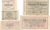 Adenau Gutscheine des Kreises 20-50-500 Millionen Mark -