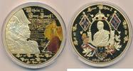 Deutschland Moderne Große Medaille Wilh.II., Beginn I.WK vergoldet -
