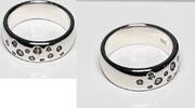  Silberschmuck 925er Silber Silberring mit weißen Steinen, Silberring ge... 23.41 £  +  8.67 £ shipping