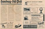 Deutschland Weimarer Republik 3. Reich Passagierschiff Monte Rosa Hamburg-Süd Post, drahtlose Nachrichten -