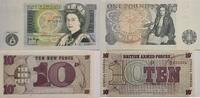 England, British Armed Forces 1 Pound, 10 New Pence Banknoten 2 Stück lot -