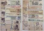 Türkei 5*5, 10, 20, 2* 5000, 10000 Lira Banknoten 10 Stück lot -