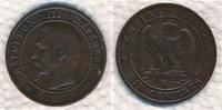 Frankreich 10 Centimes Napoleon III., Rouen ( B ) -