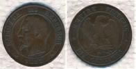 Frankreich 10 Centimes Napoleon III, Strassburg ( BB) -