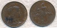 Frankreich 10 Centimes Typ Dupuis -