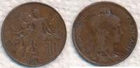 Frankreich 10 Centimes Typ Dupuis -