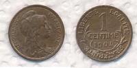 Frankreich 1 Centime Typ Dupuis -