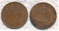 Frankreich 2 Centimes Napoleon III., Paris ( A ) -