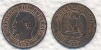 Frankreich 2 Centimes Napoleon III., Rouen ( B ) -