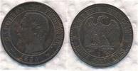 Frankreich 2 Centimes Napoleon III., Lille ( W ) -