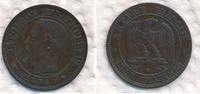 Frankreich 2 Centimes Napoleon III, Strassburg ( BB) -